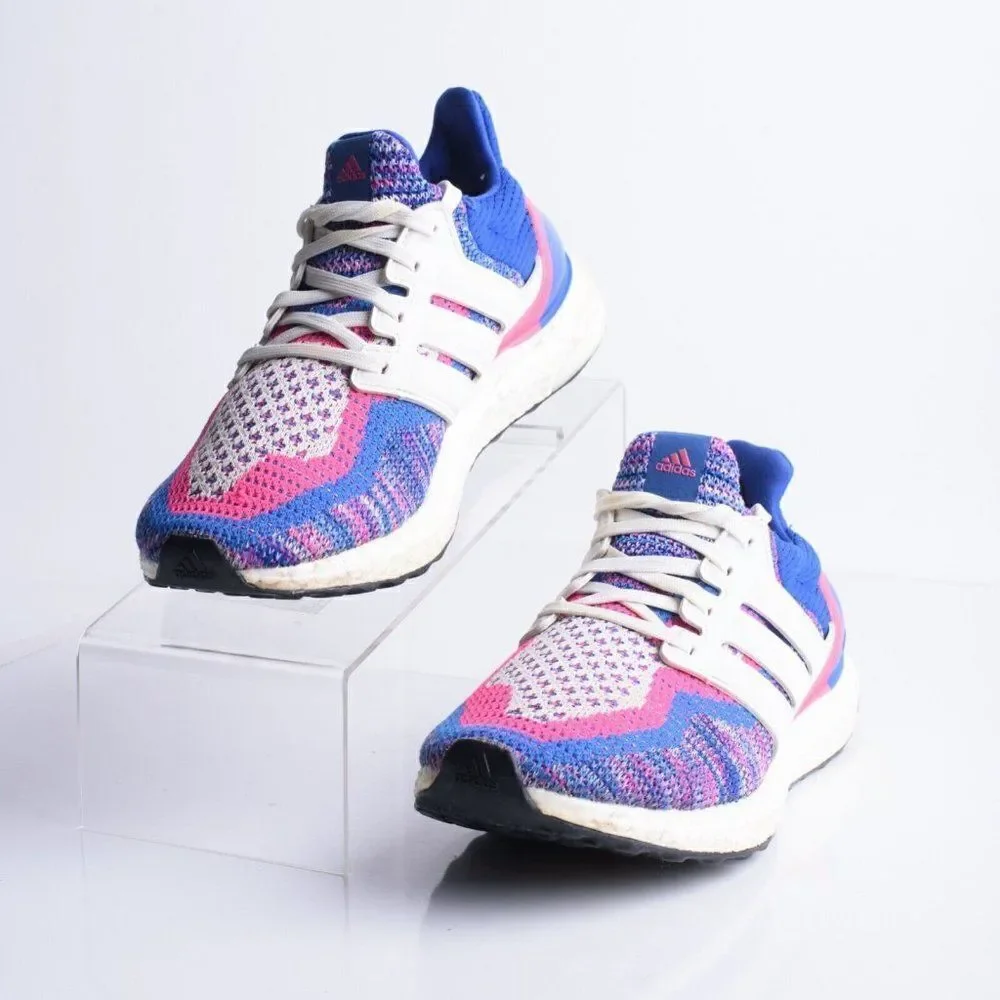 Adidas Ultra Boost 2.0 Womens Sneakers Blue Pink US 6 Athletic shoes EH0346 - Picture 1 of 8